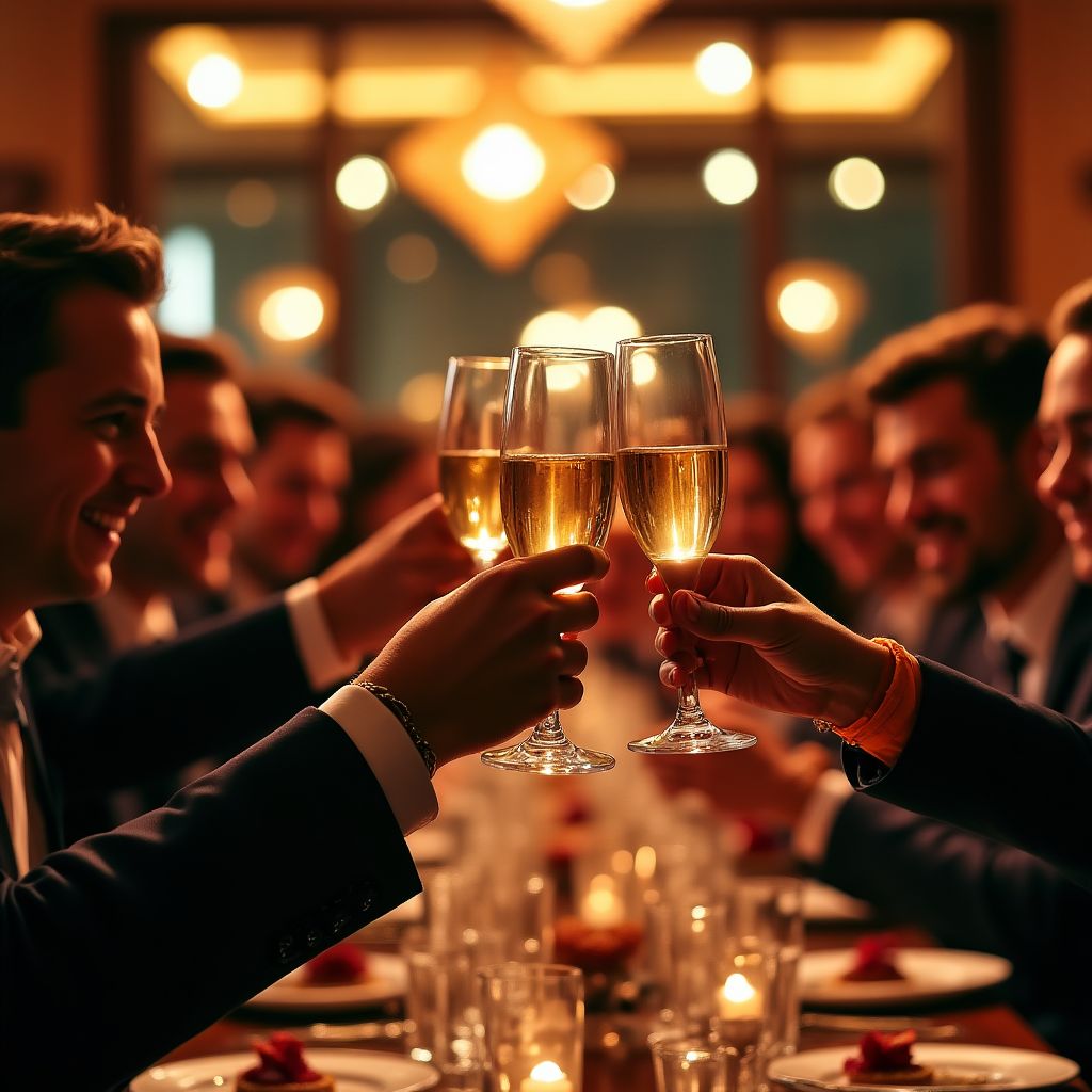 Celebración de aniversario de la empresa