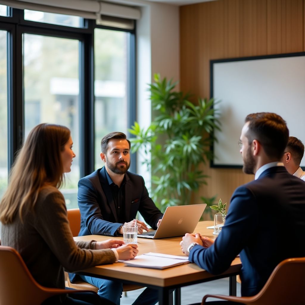 Sesión de coaching ejecutivo